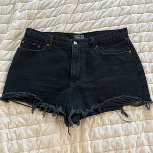 Abercrombie Annie High Rise Short Black